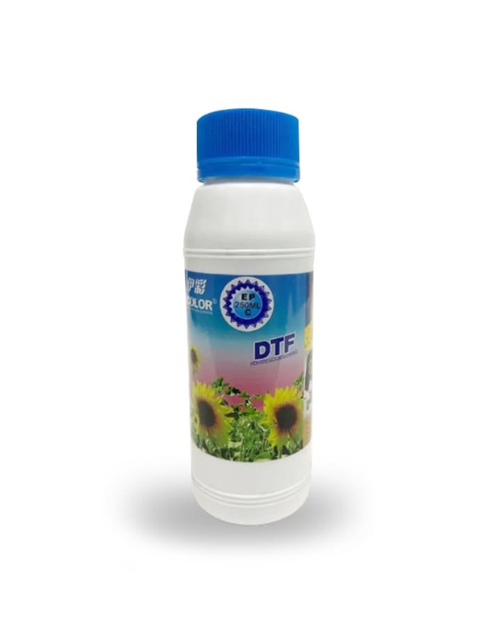 Botellas de Tinta DTF - 250 ML Color Cian 1 Botellas de Tinta DTF CIAN 250 ML