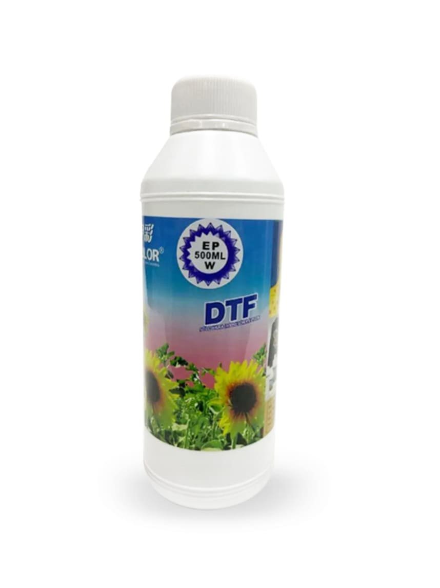 Botellas de Tinta DTF WHITE 500 ML