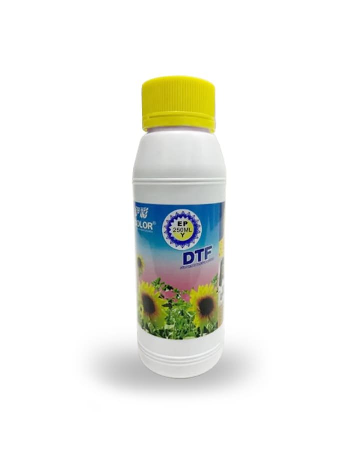 Botellas de Tinta DTF - 250 ML Color Yellow 2 Botellas de Tinta DTF YELLOW 250 ML
