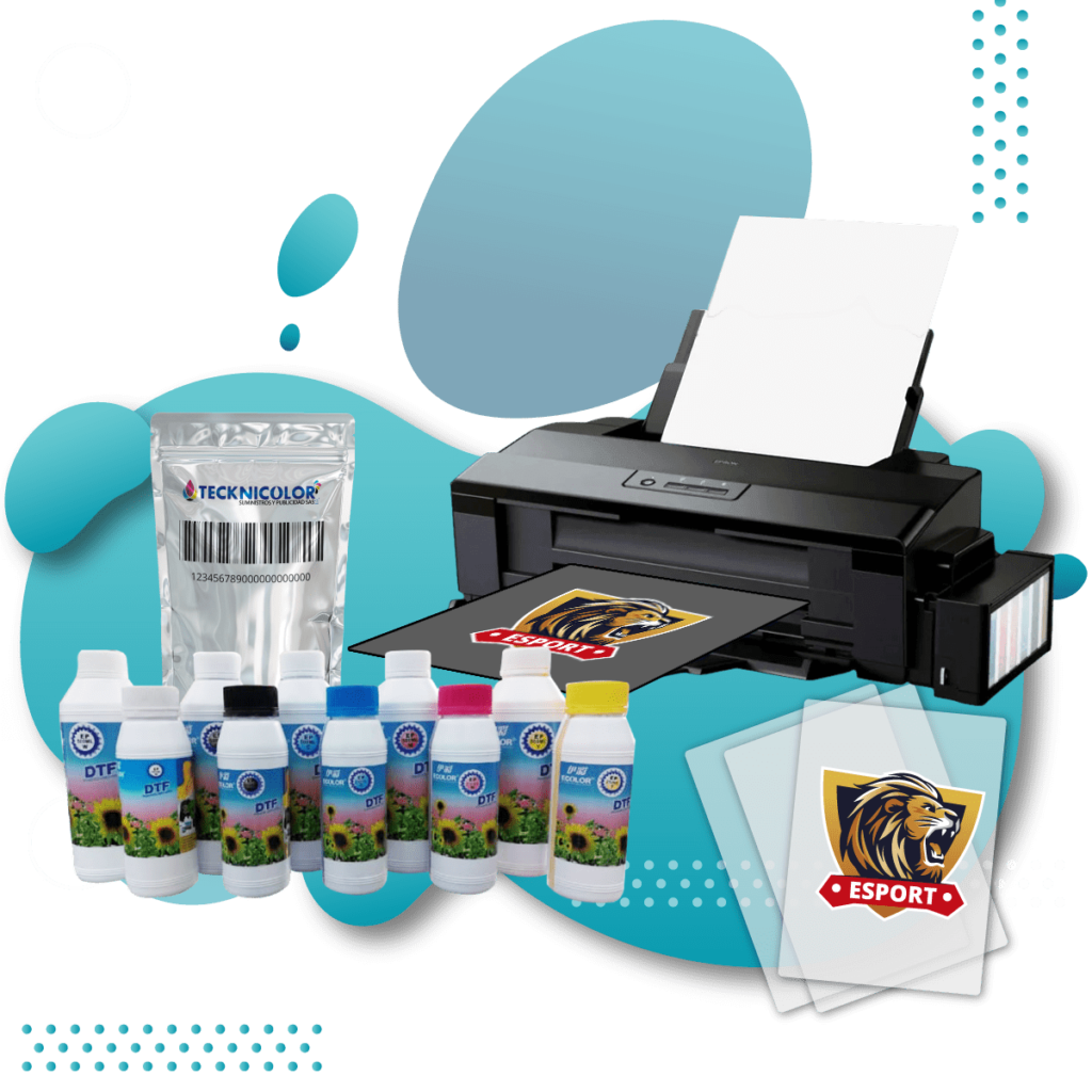 La mejores tintas DTF