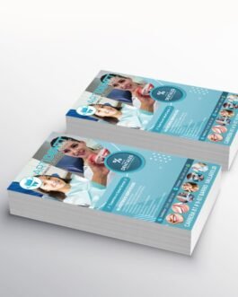 1.000 Volantes Tamaño Media Carta 4×0